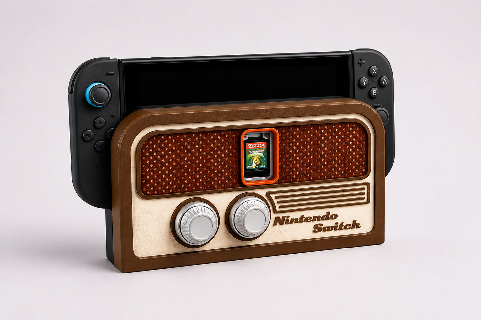 vintage radio switch dock