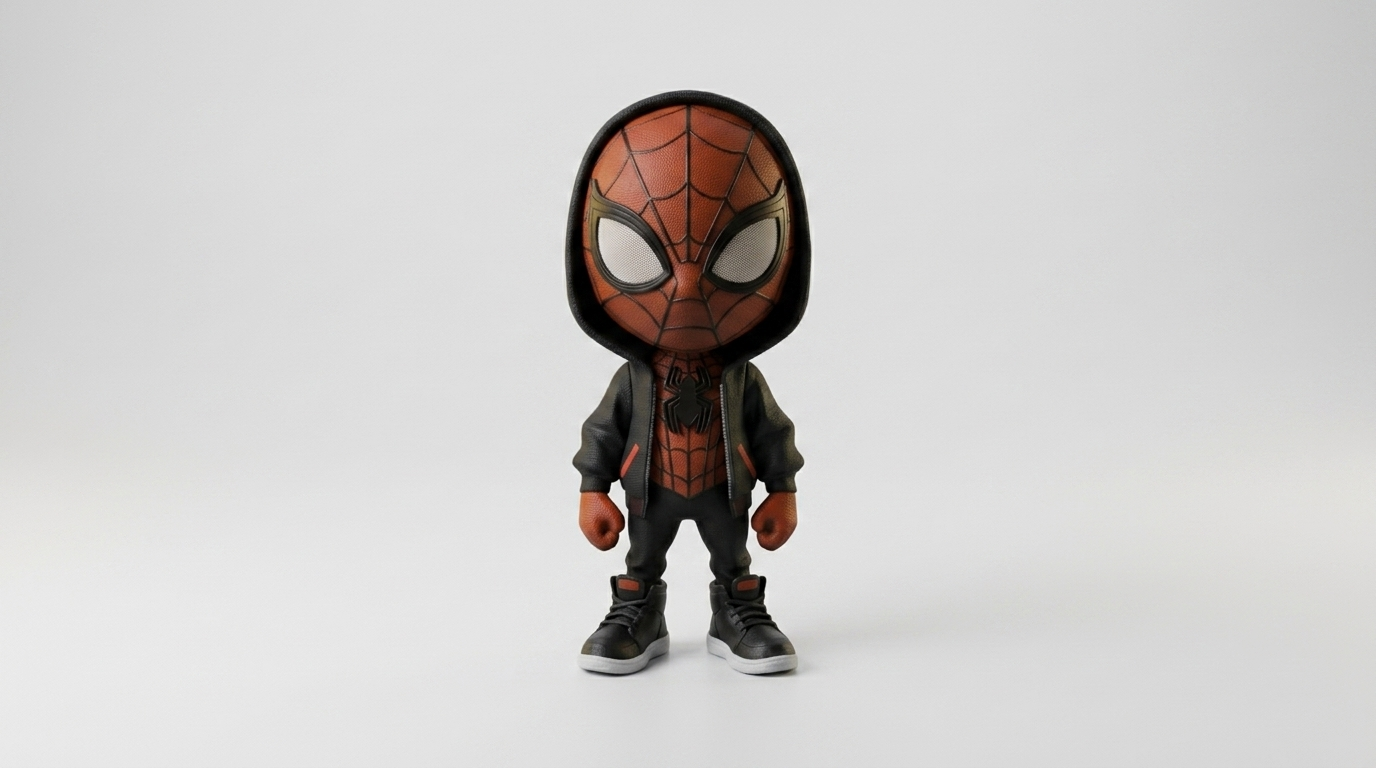 Urban Spider-Man Figure – 3D Printed Superhero Collectible